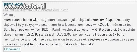 2 testy ciążowe, wysoka BETA...
