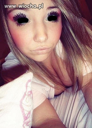 Blond dziunia