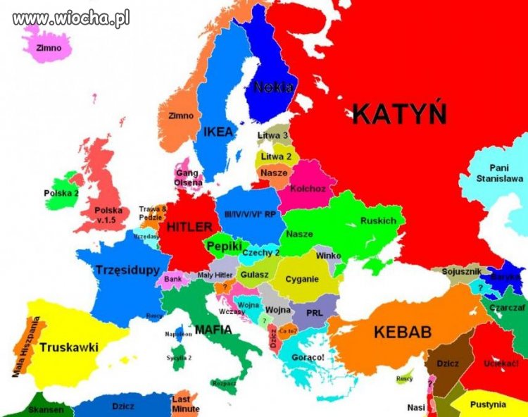 Mapa Świata