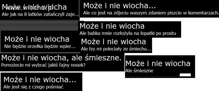 Skoro to nie wiocha