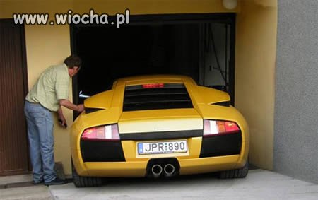 Aby mieć Lambo trzeba mieć kasę.