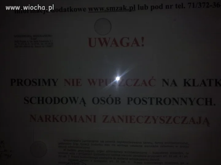 Ogłoszenie na Klatce