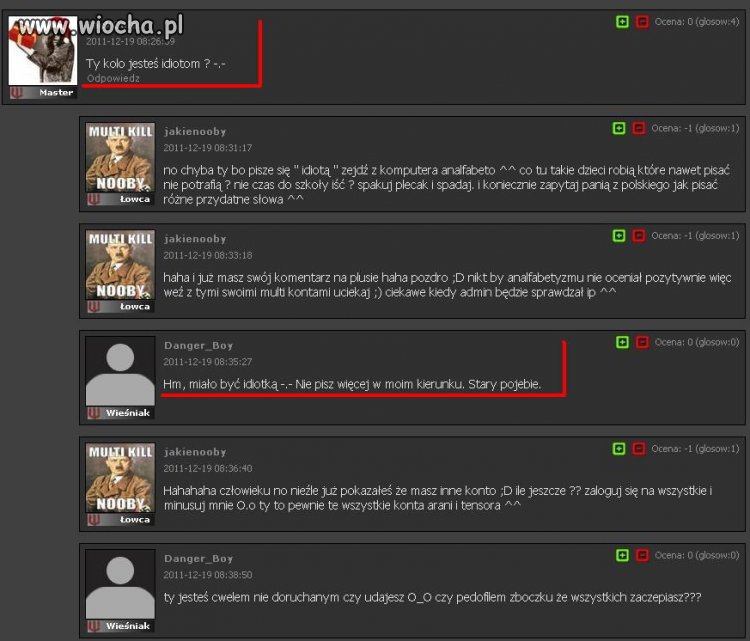 Poprawił swój błąd z innego konta 