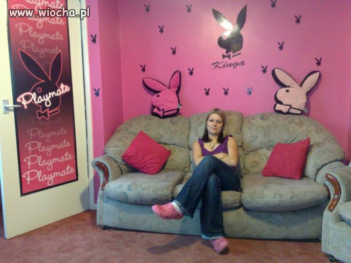 Sexowna playmate  i jej kory.