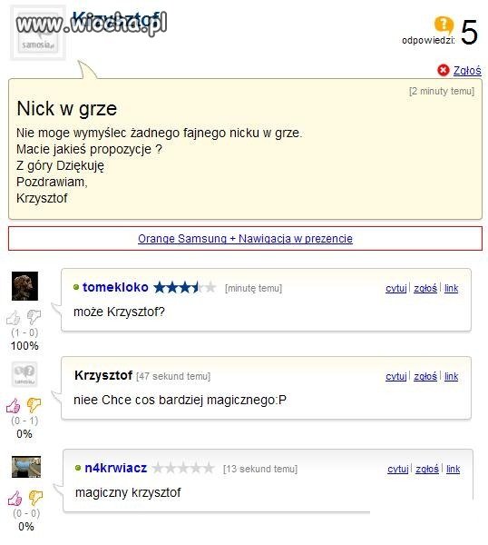 Magiczny nick