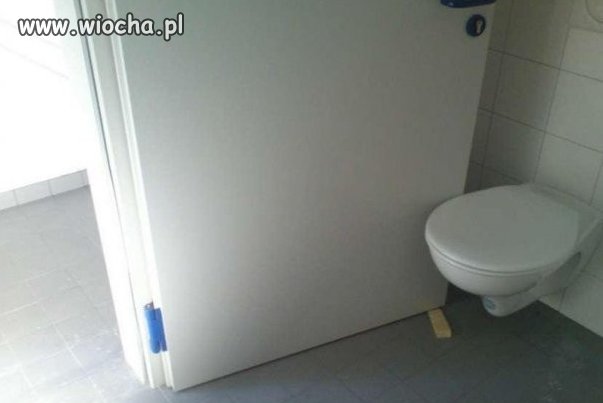 Co za pomysłowość ... spróbuj zamknąć drzwi