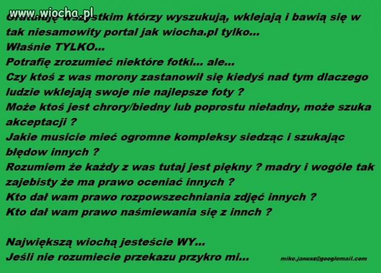 Wiocha...