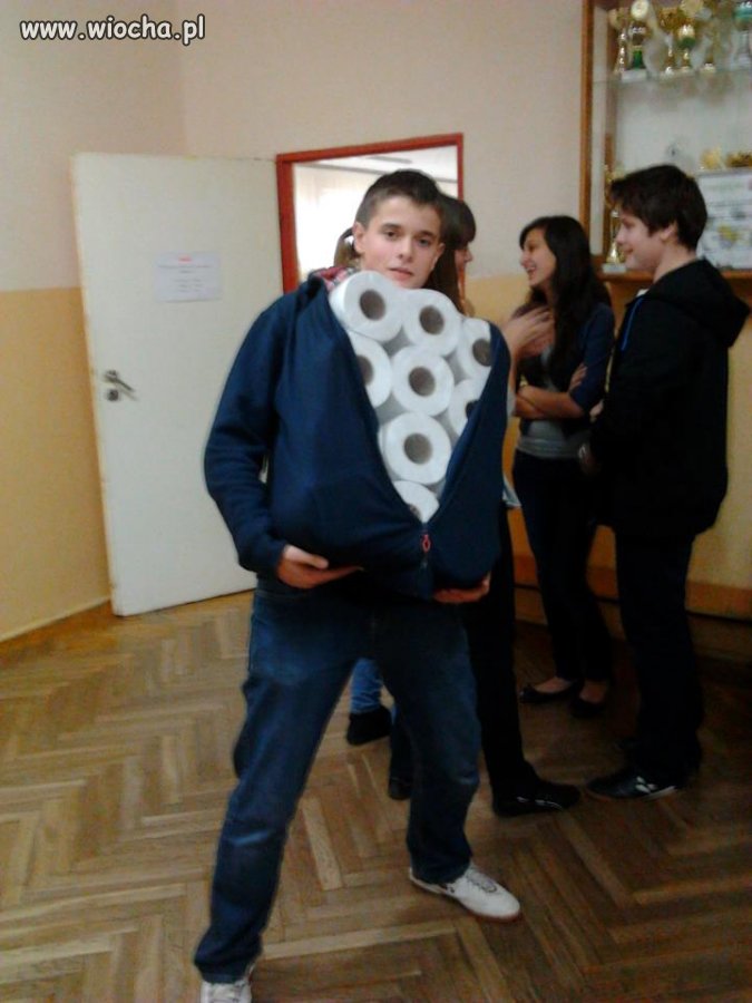 Toilet Paper Man!