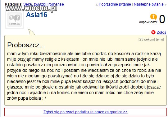 Fajny ksiądz.