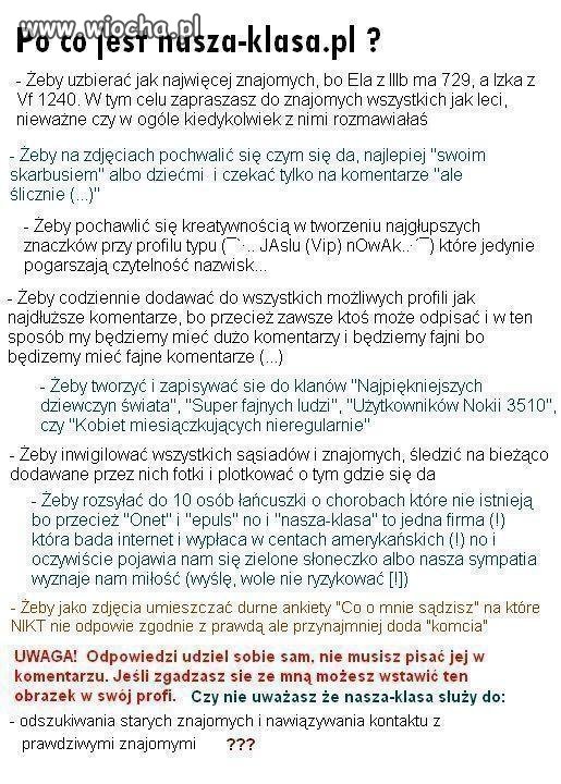 Słowo w słowo się zgadzam!