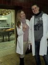 Wycieczka debile w kostnicy