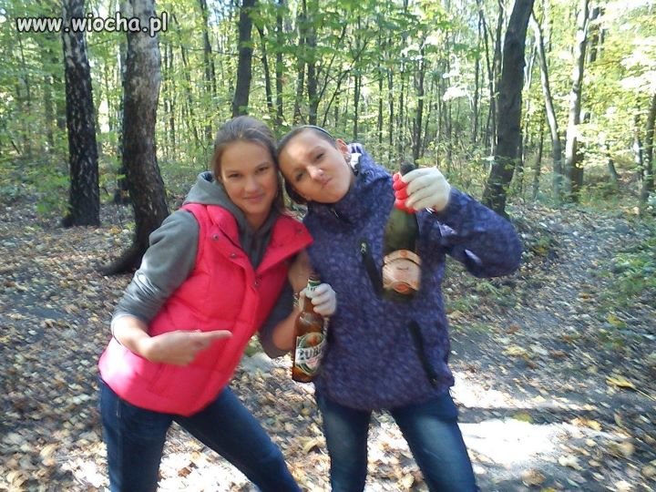 Ale jesteśmy fajne bo pijemy żubra 