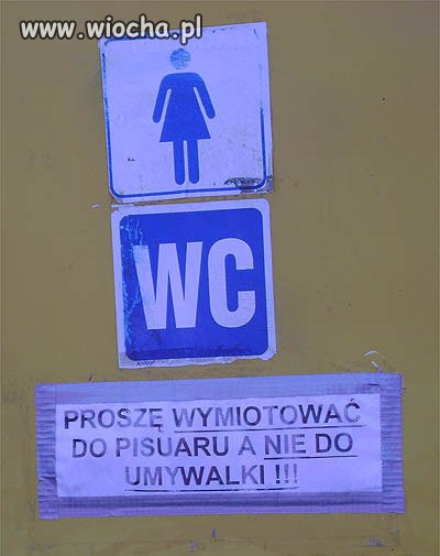 Zakaz wymiotowania