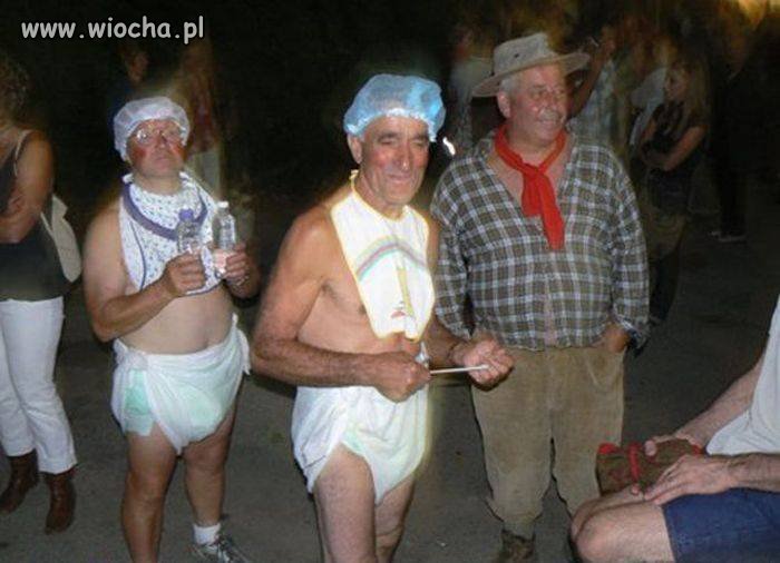 Dziadkowie lubią przebrania