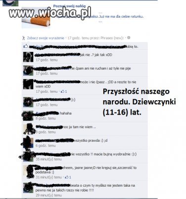 Dzieci na facebook'u.