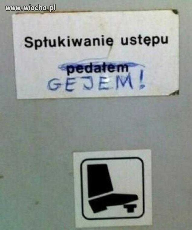 Spłukiwanie ustępu...