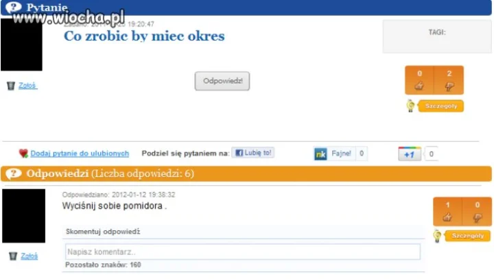 Ty także chcesz mieć okres?