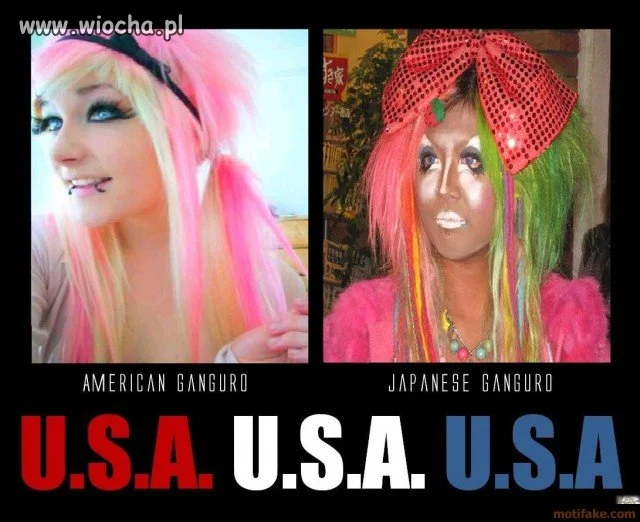 Ganguro...