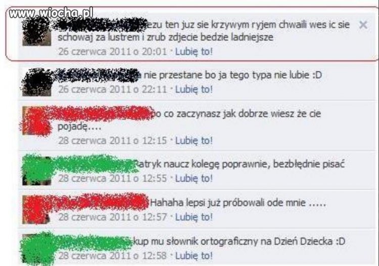 Zna chłopak ortografię