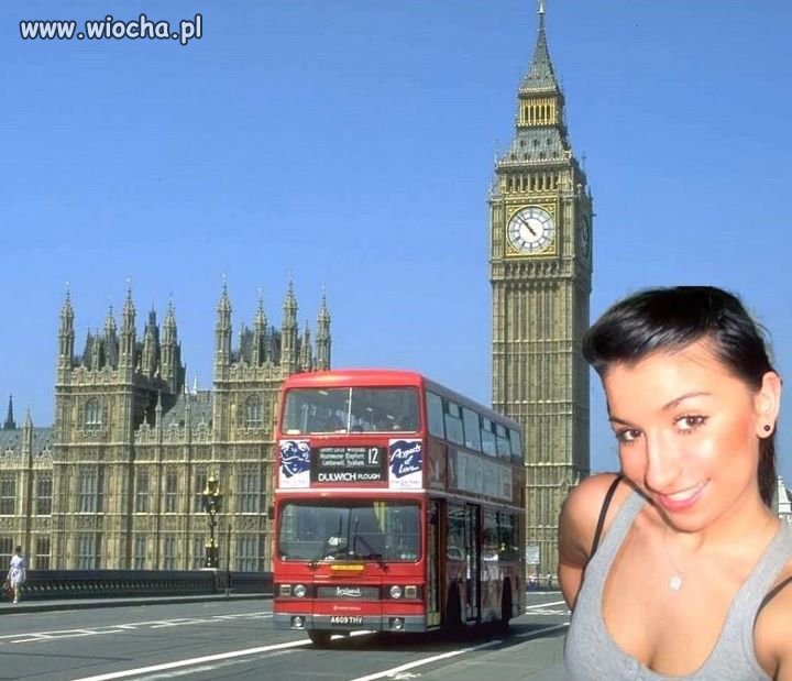 Big Ben i ja w tle, marzenia się spełniają
