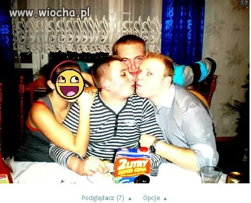 Trzech chłopaków, jedna dziewczyna.