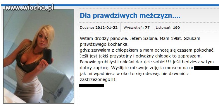 Trzeba znać swoją wartość
