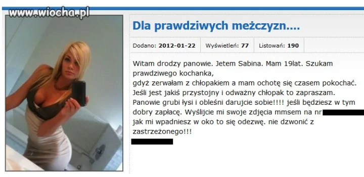 Trzeba znać swoją wartość