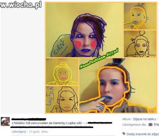 Z nodów obrysowałam się 