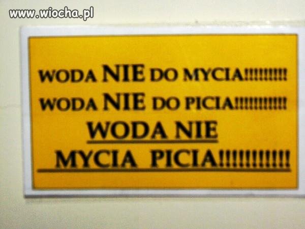 Do czego służy woda?