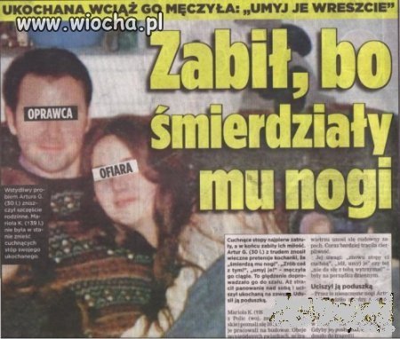 Myjcie nogi