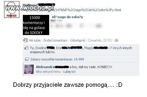 Wątpisz w przyjaciół...?