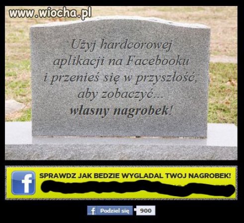 Facebook powie Tobie jaki będziesz miał nagrobek 