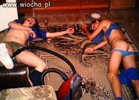 Zabawy odkurzaczem 