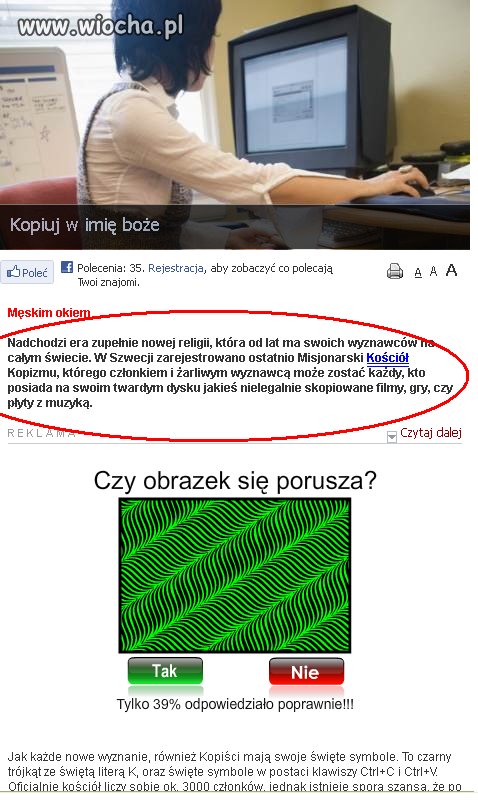Nowa Religia " Kopizm"