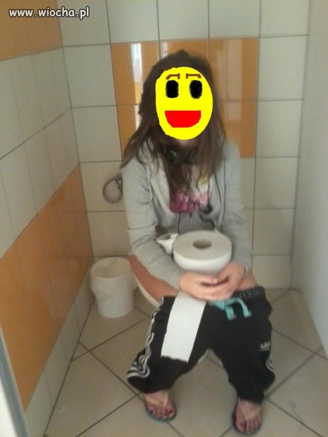 I kolejne zdjęcie z cyklu jestem w łazience...