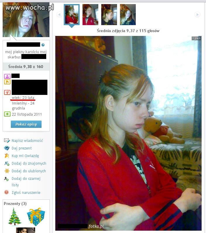 Chyba troszeczkę się postarzyła