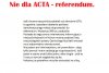 Nie dla ACTA - referendum.