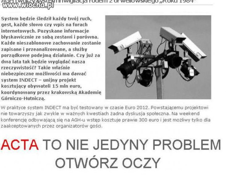 Czy ACTA to dopiero początek???