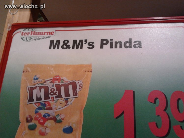 M&M's...