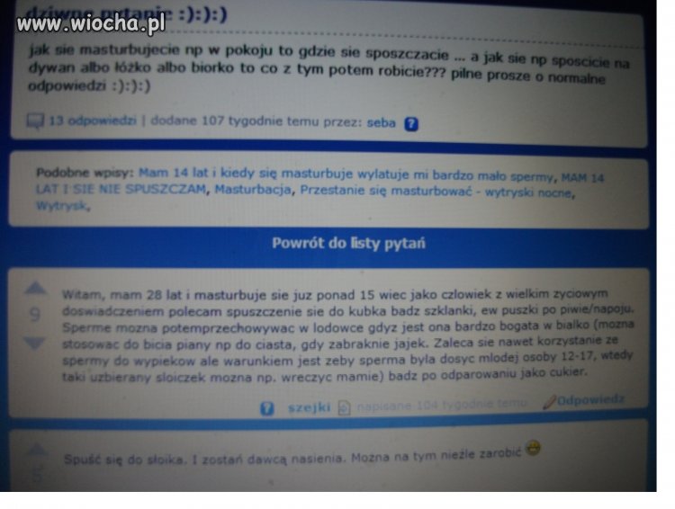 Mam dziwne pytanie
