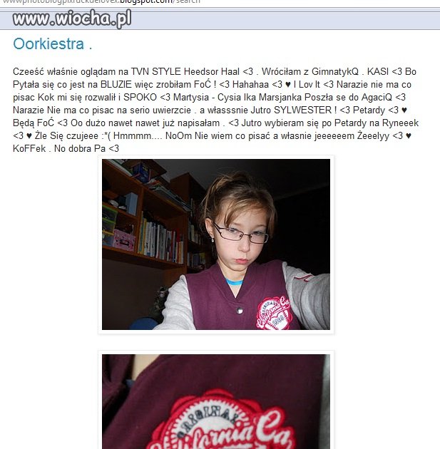 Słitaśna dziesięciolatka