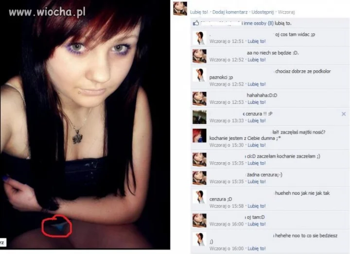 Widać mi majty
