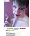 Jego idolem jest szatan.