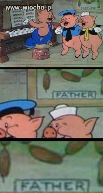 Ojciec napchany w kichę