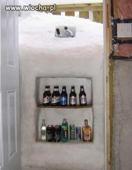 Bo kiedy nie ma lodówki, a nadchodzi zima...
