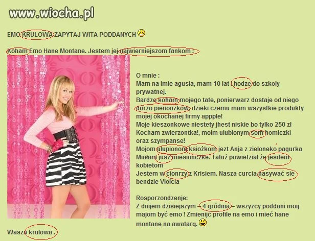 No królowa ortografii 