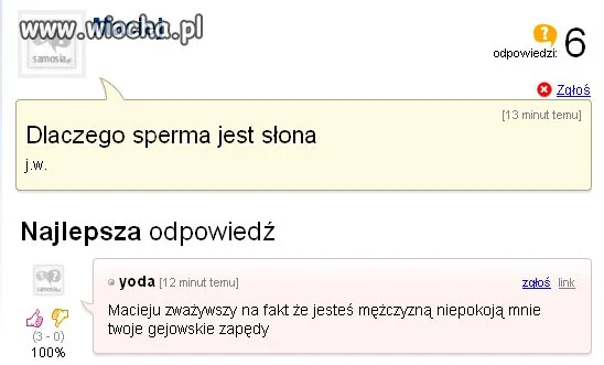Maciuś nie wie