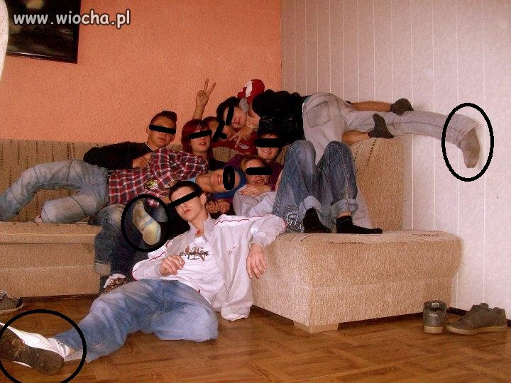Te czyste skarpety 