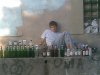 Szpan na zanlezione butelki