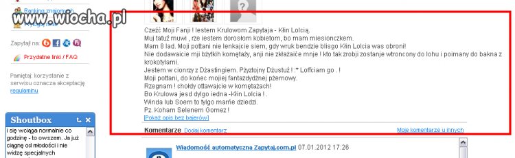 Jak ja to zobaczyłem... padłem 